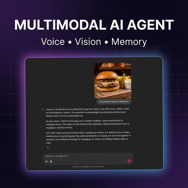 Multimodal AI Agent Starter Kit - Voice, Vision and Memory
