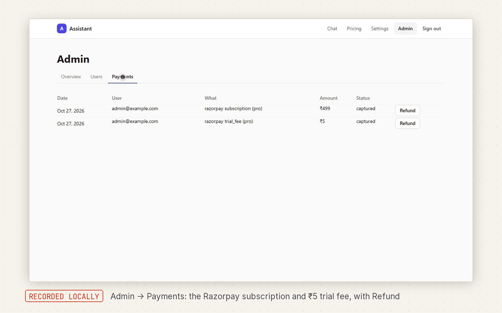 AI App Starter: Ship a Production AI Assistant SaaS in a Weekend preview 5